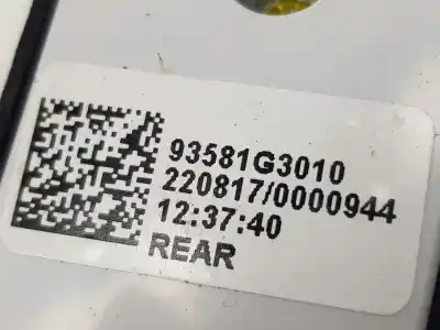 Автозапчасти б/у управление задними правыми стеклами за hyundai i30 (pd) 1.4 cat 101 cv / 74 kw ссылки oem iam 93581g3010  93581g3010