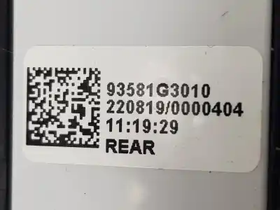 Автозапчасти б/у управление задними левыми стеклами за hyundai i30 (pd) 1.4 cat 101 cv / 74 kw ссылки oem iam 93581g3010