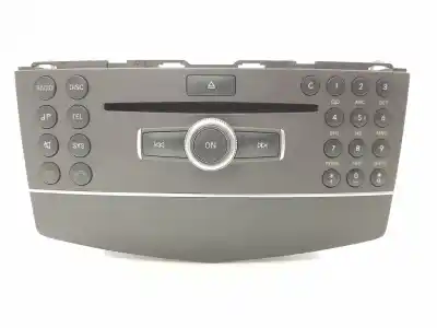 Second-hand car spare part audio system / radio cd for clase m clase c berlina 2.1 cdi oem iam references a2049007202