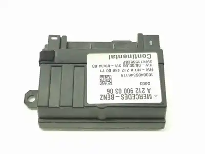 Second-hand car spare part electronic module for clase m clase c berlina 2.1 cdi oem iam references a2129000306