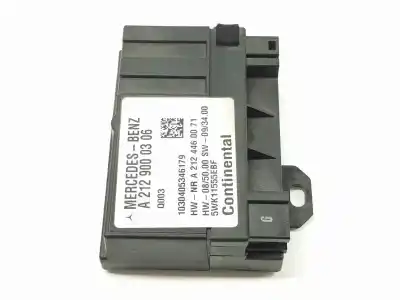Second-hand car spare part electronic module for mercedes-benz clase c (w204) c 200 cdi (204.001) oem iam references a2129000306  a2129000306