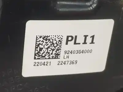 Автозапчастина б/у внутрішній лівий задній ліхар для hyundai i30 (pd) 1.4 cat 101 cv / 74 kw посилання на oem iam 92403g4000  92403g4000