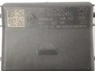 Автозапчастина б/у електронний модуль для cupra leon 1.4 tsi híbrido посилання на oem iam 3g0962243c  3g0962243c