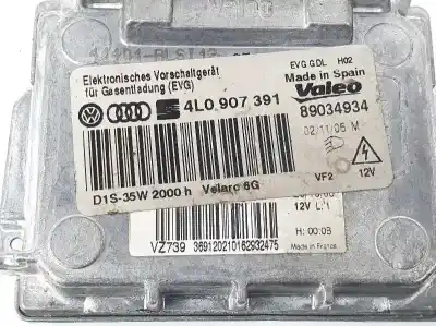 Автозапчастина б/у блок управління ксеноновими фарами для audi q7 (4l) 3.0 v6 24v tdi посилання на oem iam 4l0907391  4l0907391