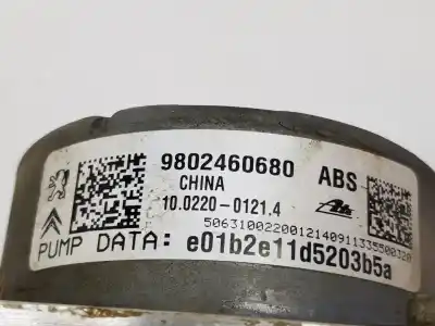 Second-hand car spare part abs for citroen c3 (s desde 09/2009) 1.2 12v oem iam references 9802460680  1608752780 Second-hand car spare part abs for citroen c3 (s desde 09/2009) 1.2 12v oem iam references 9802460680  1608752780
