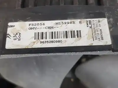 Автозапчастина б/у електро вентилятор для citroen c3 (s desde 09/2009) 1.2 12v посилання на oem iam 9675280980  9675280980