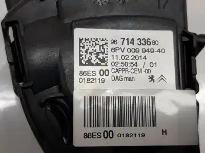 Second-hand car spare part accelerator pedal for citroen c3 (s desde 09/2009) 1.2 12v oem iam references 9671433680  1601cv Second-hand car spare part accelerator pedal for citroen c3 (s desde 09/2009) 1.2 12v oem iam references 9671433680  1601cv