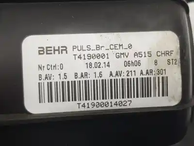 Автозапчастина б/у вентилятор опалення для citroen c3 (s desde 09/2009) 1.2 12v посилання на oem iam t4190001