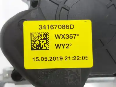 Автозапчастина б/у задній правий ремін безпеки для renault twingo iii 1.0 sce посилання на oem iam 34167086d  888403864r