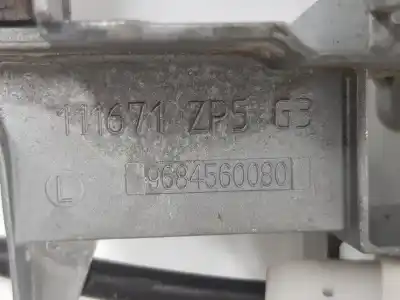 Автозапчастина б/у замок передніх дверей лівий для citroen c3 (s desde 09/2009) 1.2 12v посилання на oem iam 9684560080  9800624480