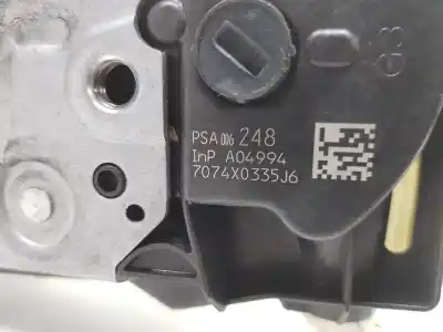 Автозапчасти б/у замок задней левой двери за citroen c3 (s desde 09/2009) 1.2 12v ссылки oem iam 9684560080  9800624880 Автозапчасти б/у замок задней левой двери за citroen c3 (s desde 09/2009) 1.2 12v ссылки oem iam 9684560080  9800624880