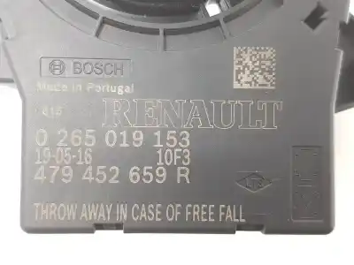 Peça sobressalente para automóvel em segunda mão sensor de ângulo de direção por renault twingo iii 1.0 sce referências oem iam 479452659r  479452659r
