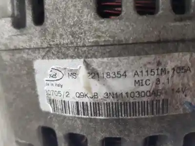 Pezzo di ricambio per auto di seconda mano alternatore per ford focus ii sedán (db_, fch, dh) 1.6 riferimenti oem iam 3n1110300ae  1708472