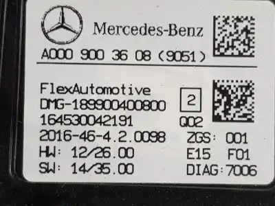 Pezzo di ricambio per auto di seconda mano luce interna per otras marcas clase a 2.1 cdi riferimenti oem iam a0009003608  a0009003608