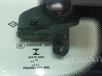 Second-hand car spare part rear left glass window for renault twingo iii 1.0 sce oem iam references 823014043r  823014043r