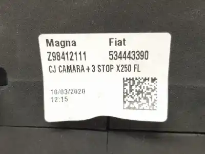 Second-hand car spare part camera for fiat ducato furgón 35 (290) 2.3 jtd cat oem iam references 534443390 735471055 