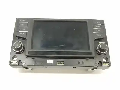 Peça sobressalente para automóvel em segunda mão display gps / multimídia por volkswagen touran 1.0 tsi referências oem iam 3g0919605b
