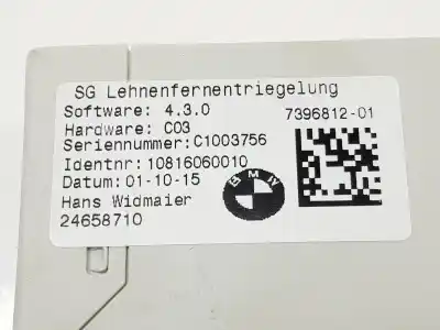 Автозапчасти б/у электронный модуль за bmw 2 active tourer (f45) 216 d ссылки oem iam 7396812  7464634