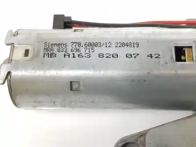 Автозапчасти б/у электродвигатель крыши за clase c clase m 3.2 v6 18v ссылки oem iam a1638200742  a1638200742