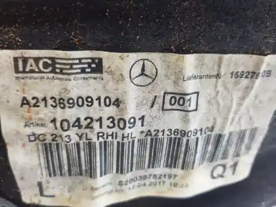 Автозапчасти б/у шаг колеса за mercedes-benz clase e lim. (w213) 2.0 cdi cat ссылки oem iam a2136909104  a2136909104