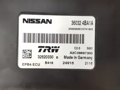 Автозапчастина б/у електронний модуль для nissan qashqai ii suv (j11, j11_) 1.5 dci посилання на oem iam 360324ba1a  360324ba1a