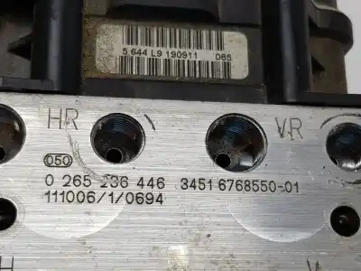 Peça sobressalente para automóvel em segunda mão abs por bmw x1 (e84) sdrive 18d referências oem iam 34516768550  6856924