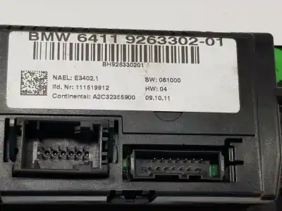 Second-hand car spare part climate control for bmw x1 (e84) sdrive 18d oem iam references 64119263302  9292262