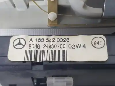 Автозапчасти б/у внутренний свет за mercedesbenz clase ml bm 163 400 cdi 163.128 ссылки oem iam a1635420023  a1638203423