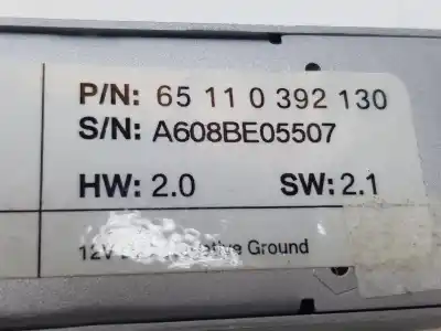 Second-hand car spare part electronic module for bmw z4 roadster (e85) 2.2 i oem iam references 65110392130  0392130