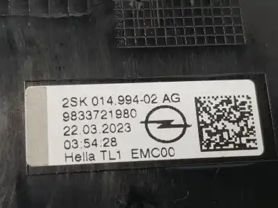 Автозапчастина б/у правий ліхтар для opel mokka x hn05 посилання на oem iam 9833721980  9833721980