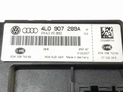 Автозапчастина б/у електронний модуль для audi q7 (4l) 3.0 v6 24v tdi посилання на oem iam 4l0907289a  4l0910289f