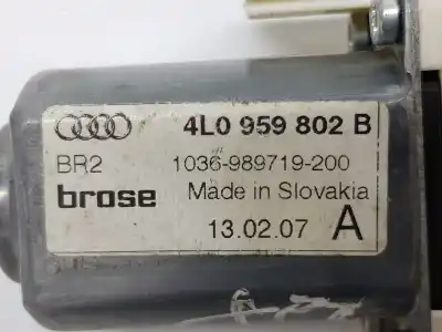 Автозапчастина б/у двигатель переднього правого скла для audi q7 (4l) 3.0 v6 24v tdi посилання на oem iam 4l0959802b  4l0959802b
