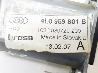 Автозапчасти б/у мотор переднего левого стекла за audi q7 (4l) 3.0 v6 24v tdi ссылки oem iam 4l0959801b  4l0959801b