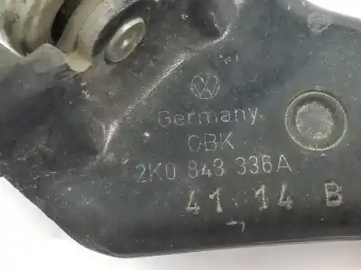 Автозапчасти б/у опора / направляющая раздвижной двери за volkswagen caddy ka/kb (2c) 1.6 tdi ссылки oem iam 2k0843398b  2k0843398b
