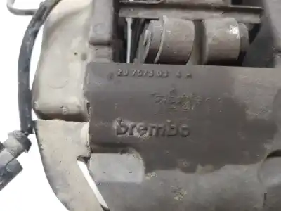 Автозапчастина б/у задній лівий гальмівний супорт для audi q7 (4l) 3.0 v6 24v tdi посилання на oem iam 7l6615423l  7l6615423l