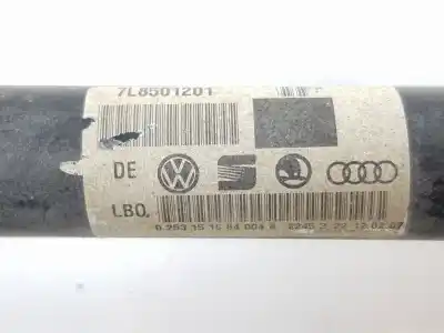 Автозапчастина б/у трансмісія задня ліва для audi q7 (4l) 3.0 v6 24v tdi посилання на oem iam 7l8501201  7l8501201