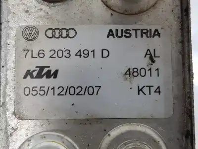 Автозапчастина б/у дизельний радіатор для audi q7 (4l) 3.0 v6 24v tdi посилання на oem iam 7l6203491d  7l6203491d