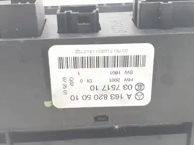 Автозапчасти б/у выключатель левого переднего окна за mercedes-benz clase m (w163) ml 270 cdi (163.113) ссылки oem iam a1638205010  a1638205010