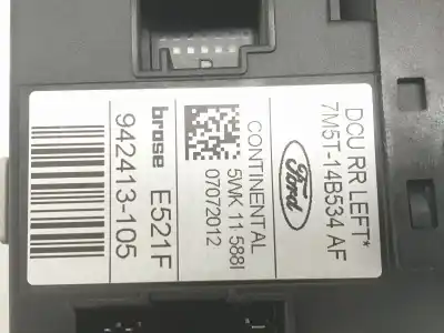 Автозапчасти б/у мотор заднего левого стекла за ford kuga 2.0 tdci ссылки oem iam 7m5t14b534af  1767046