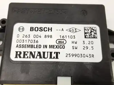 Peça sobressalente para automóvel em segunda mão módulo eletrônico por renault talisman (lp_) 1.6 dci 130 referências oem iam 259903043r  259903043r
