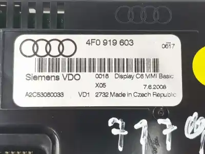 Автозапчасти б/у многофункциональный дисплей за audi a6 c6 (4f2) 2.0 tfsi ссылки oem iam 4f0919603  4f0919603 Автозапчасти б/у многофункциональный дисплей за audi a6 c6 (4f2) 2.0 tfsi ссылки oem iam 4f0919603  4f0919603