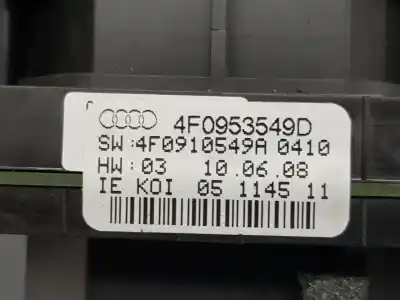 Автозапчастина б/у управління рульмом для audi a6 c6 (4f2) 2.0 tfsi посилання на oem iam 4f0953549d  4e0953513k Автозапчастина б/у управління рульмом для audi a6 c6 (4f2) 2.0 tfsi посилання на oem iam 4f0953549d  4e0953513k