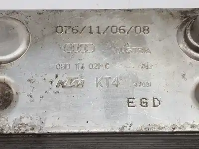 Автозапчастина б/у масляний радіатор для audi a6 c6 (4f2) 2.0 tfsi посилання на oem iam 06d117021c  06d117021c Автозапчастина б/у масляний радіатор для audi a6 c6 (4f2) 2.0 tfsi посилання на oem iam 06d117021c  06d117021c
