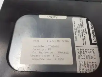 Second-hand car spare part audio system / radio cd for mini mini (r50, r53) cooper s oem iam references 65906922720  6922720