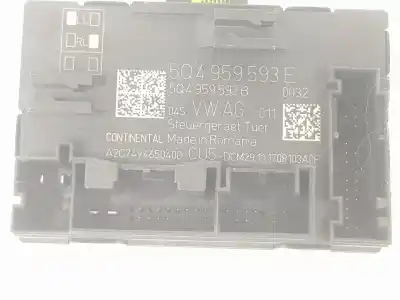 Second-hand car spare part electronic module for skoda superb 2.0 tdi oem iam references 5q4959593e  5q4959593e
