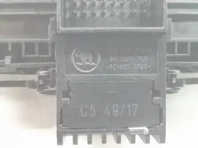 Автозапчастина б/у кнопка електричного стоянкового гальма для skoda superb 2.0 tdi посилання на oem iam 3v0927225b  3v0927225b