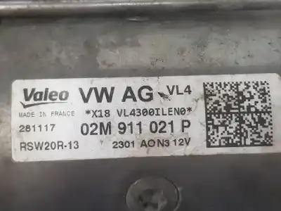 Автозапчастина б/у двигун запускається для skoda superb 2.0 tdi посилання на oem iam 02m911021p  02m911021p