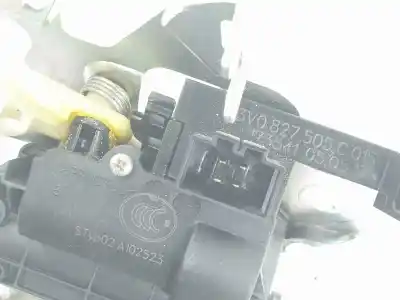 Second-hand car spare part trunk lock for skoda superb 2.0 tdi oem iam references 3v0827505c  3v0827505c