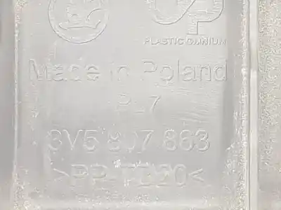 Автозапчасти б/у усиление заднего бампера за skoda superb 2.0 tdi ссылки oem iam 3v5807863  3v5807863