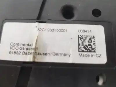 Автозапчастина б/у панель інструментів для skoda superb 2.0 tdi посилання на oem iam 3v0920741b  3v0920741b
